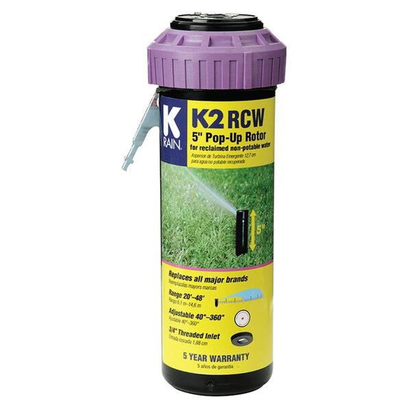 K-Rain Mfg 5 in. K2RCW Pop-up Rotar 7016750